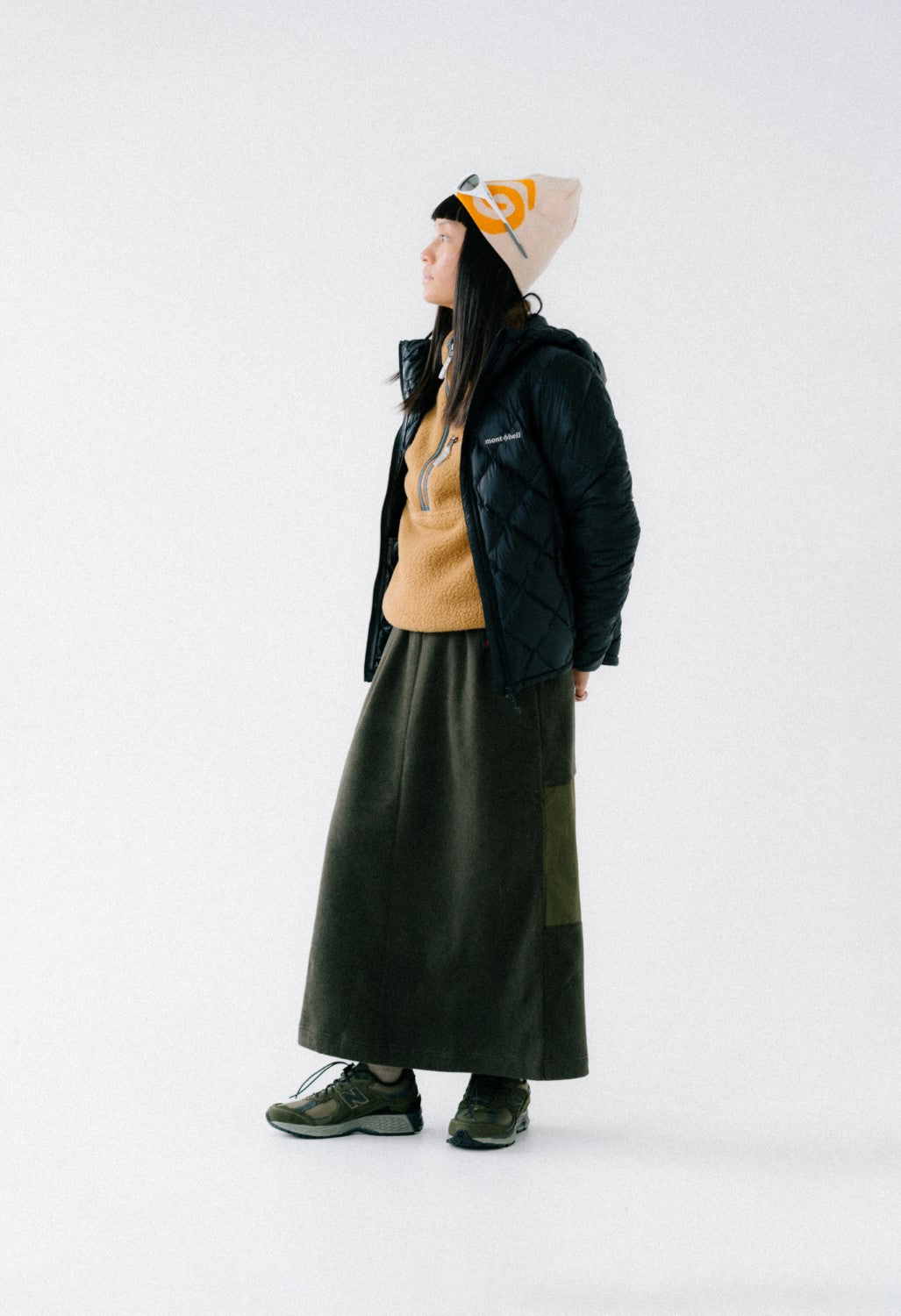 Gramicci Women's Polartec Maxi Combination Skirt - Olive