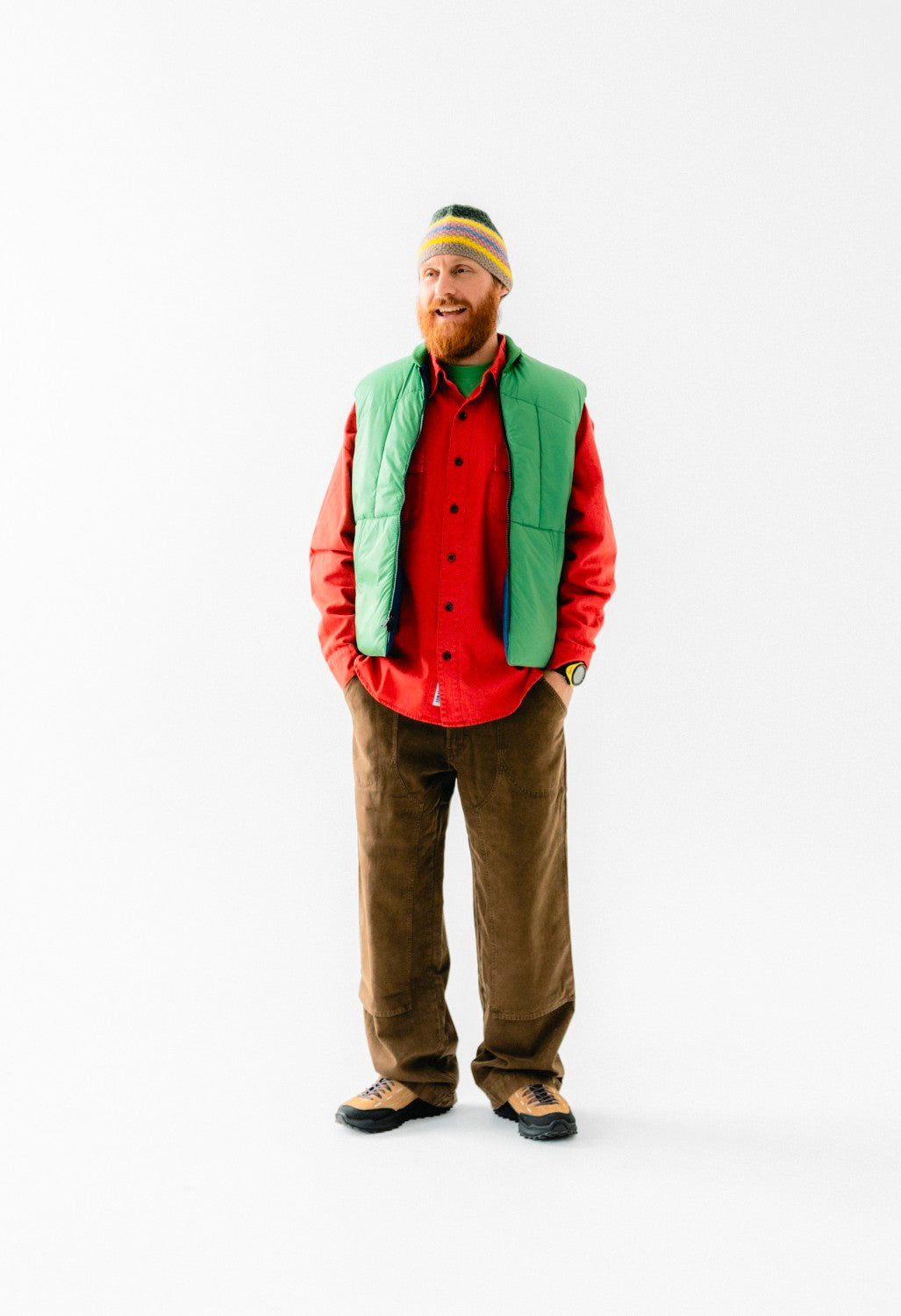 Big Rock Candy Mountaineering Men's Minarets Vest - Green Apple