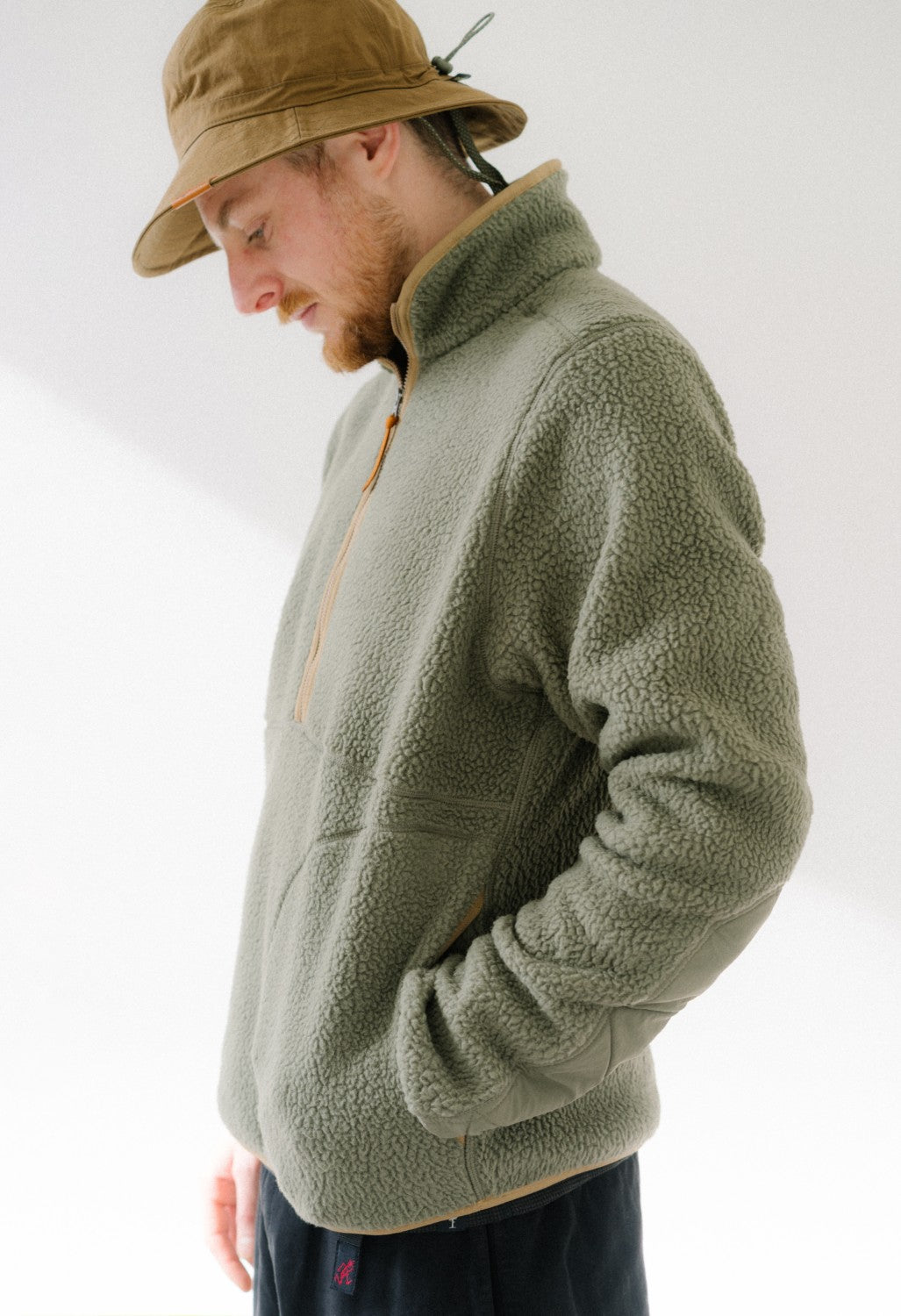 Danner Men's Wolf Creek Sherpa Fleece Jacket - Dusty Olive