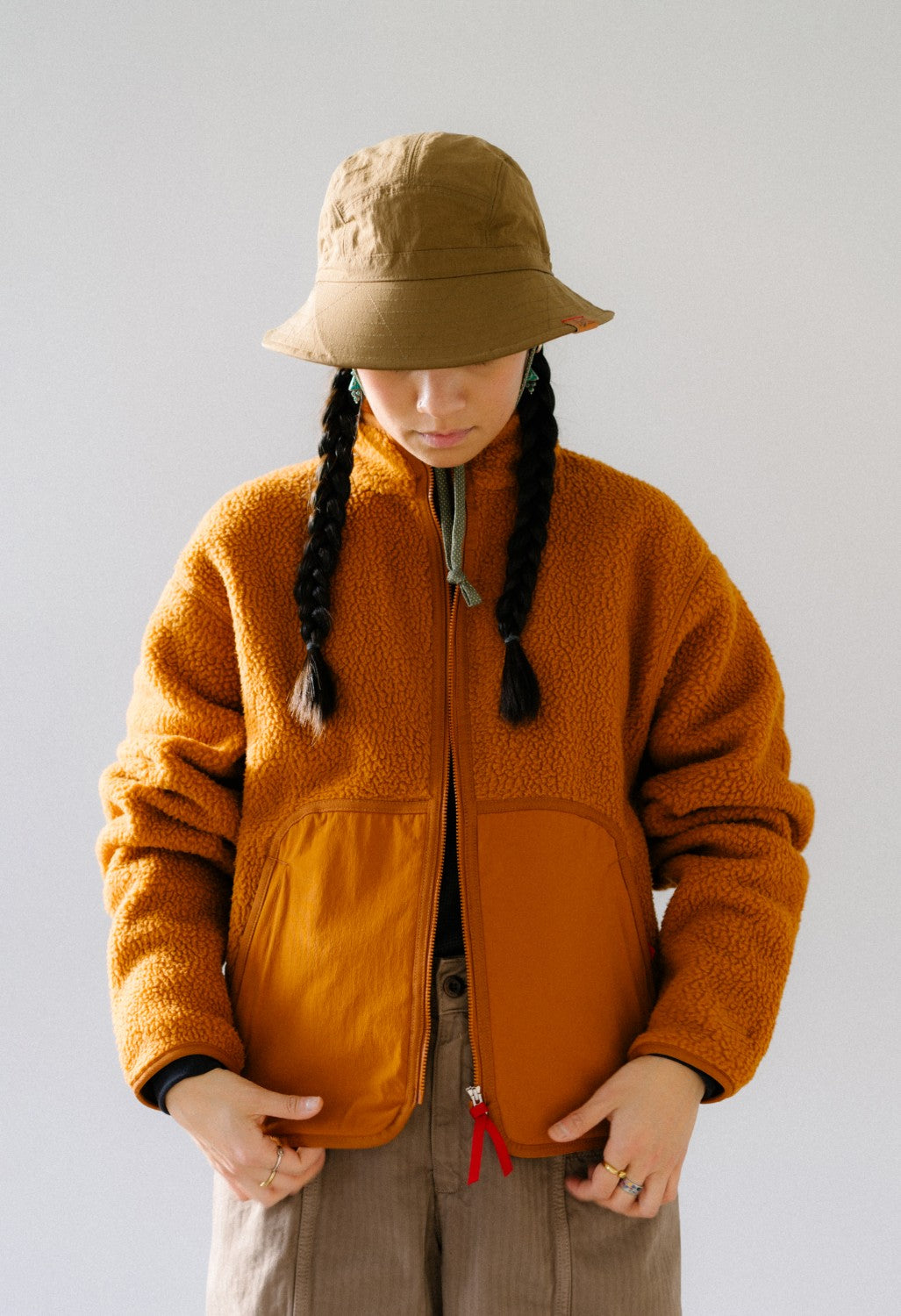 Danner Women's Wolf Creek Sherpa Fleece Jacket - Glazed Ginger