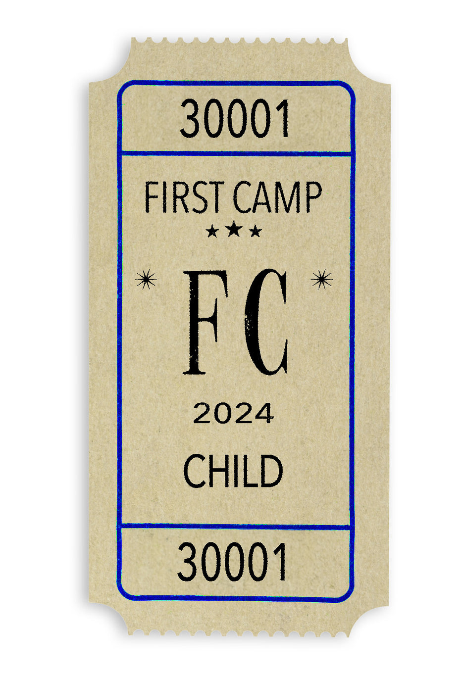 First Camp Child Ticket (up to 11years)