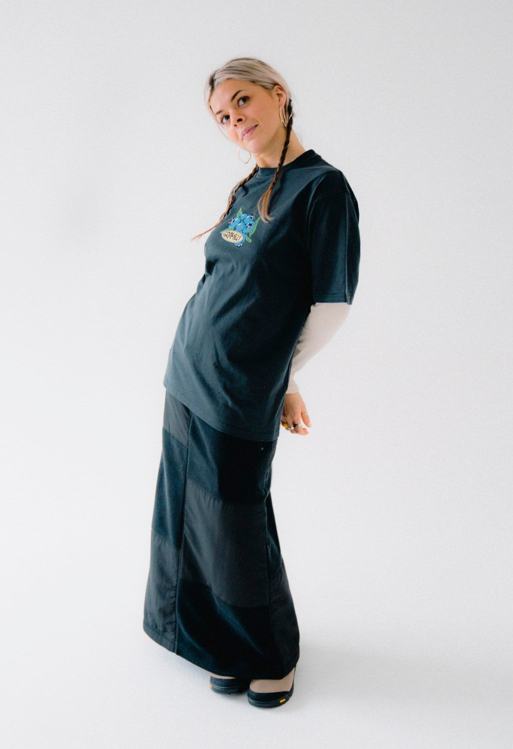 Gramicci Blueberry Tee - Vintage Black