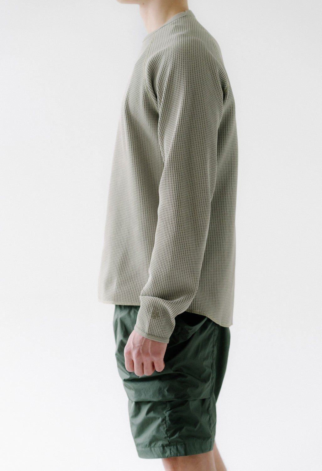 Goldwin WF Light Long Sleeve T-shirt - Oak Beige