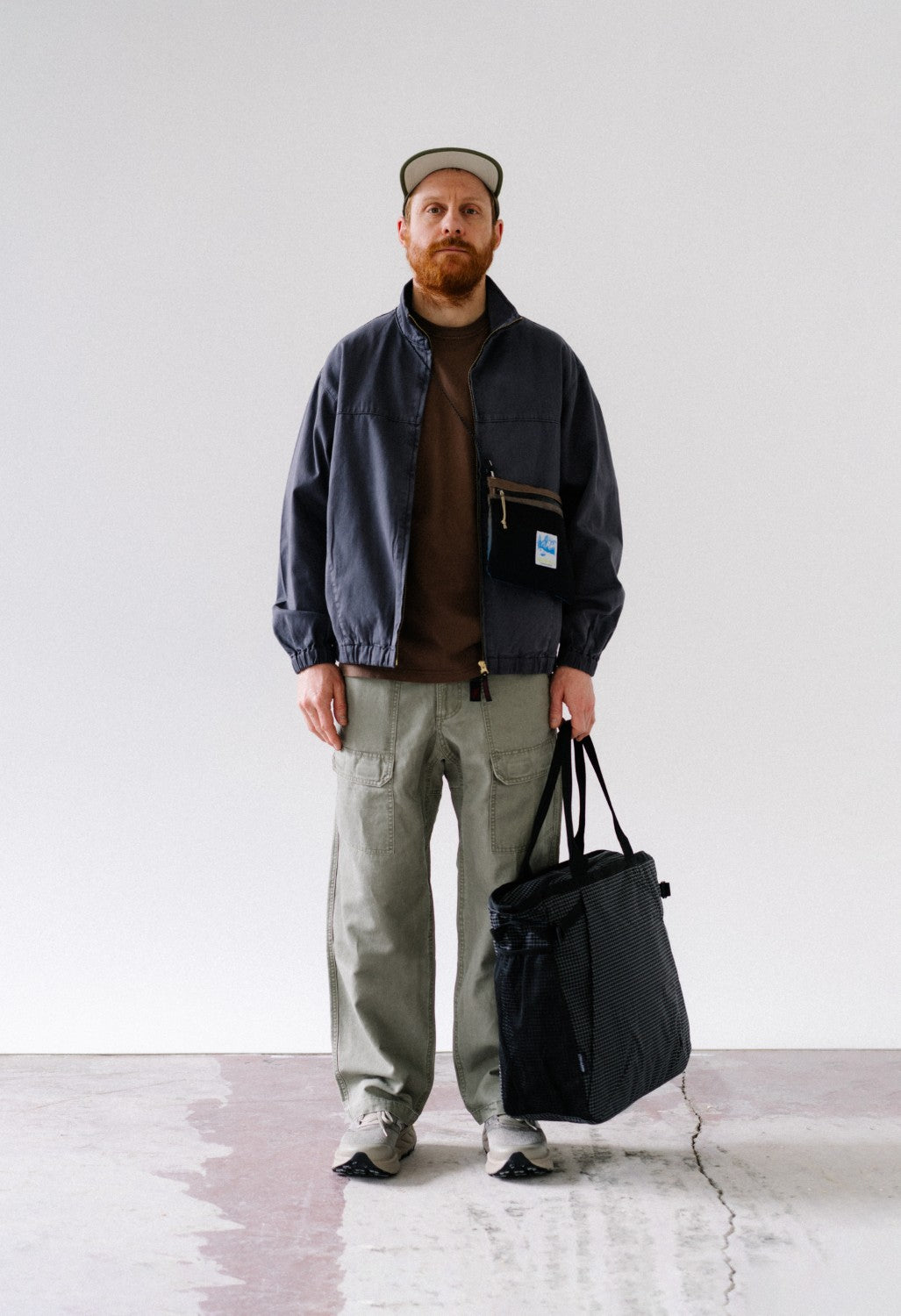 Gramicci Ripstop Tote Bag - Rip-Stop Black