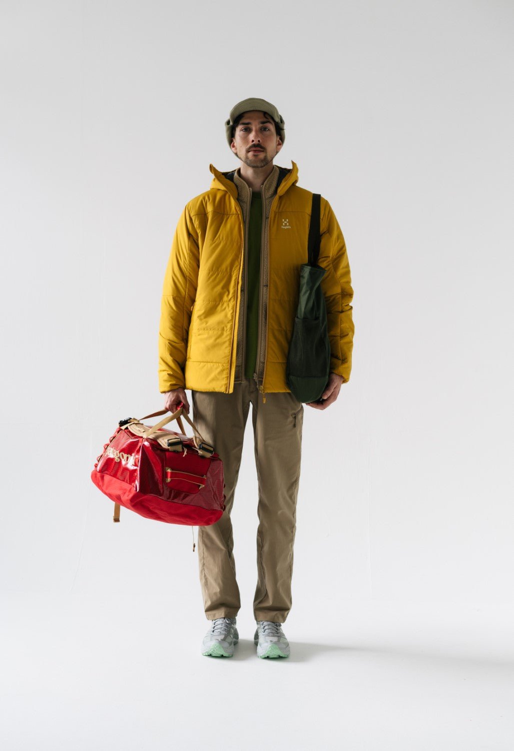 Haglöfs Men's Mimic Silver Hooded Jacket - Autumn Leaves