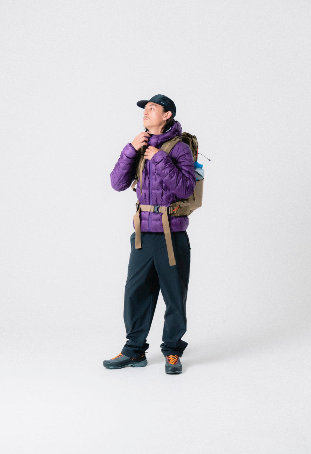 Haglofs Men's Hede Down Hood Jacket - Purple Night
