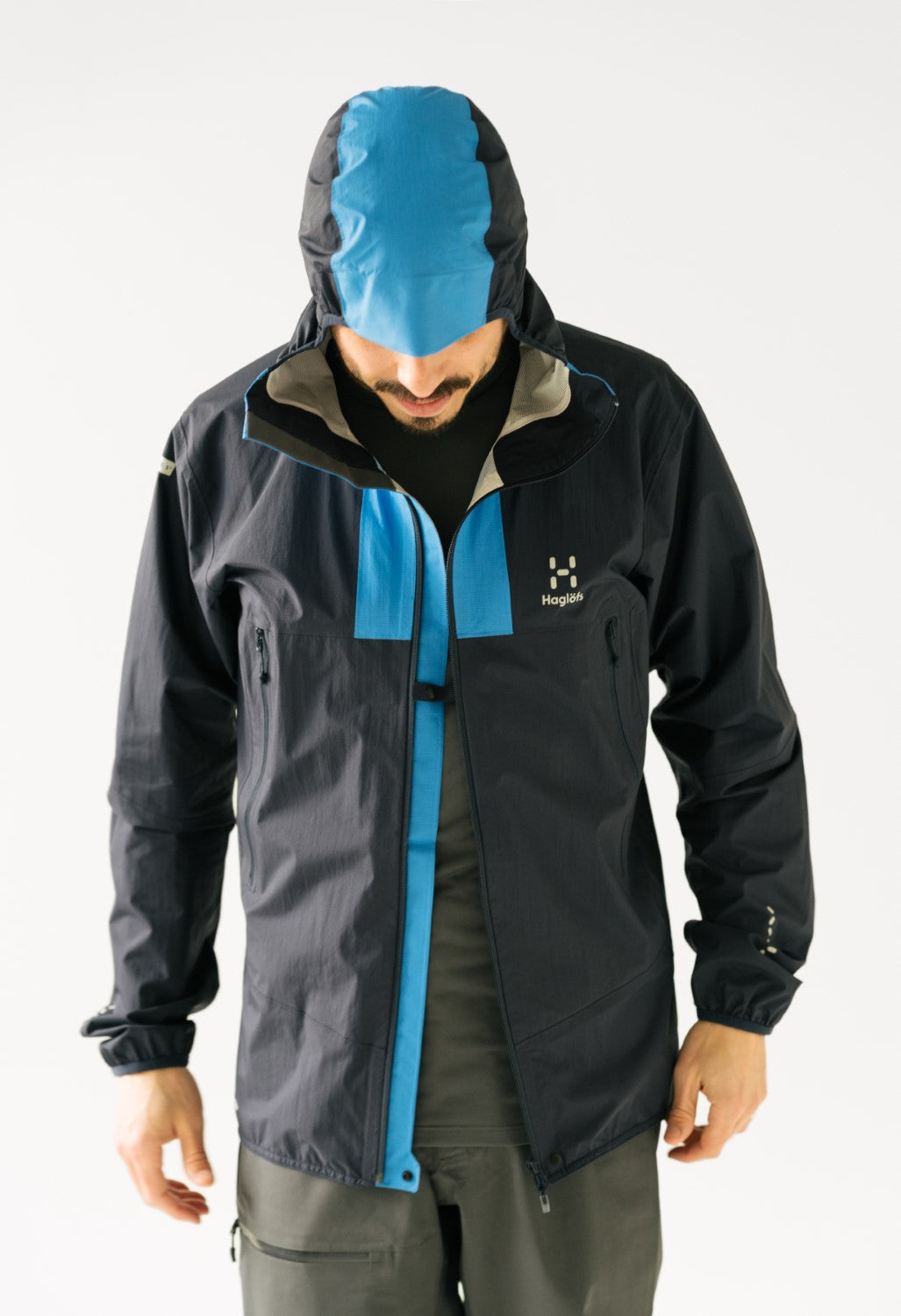 Haglöfs Men's L.I.M Proof Jacket - Tarn Blue/Nordic Blue