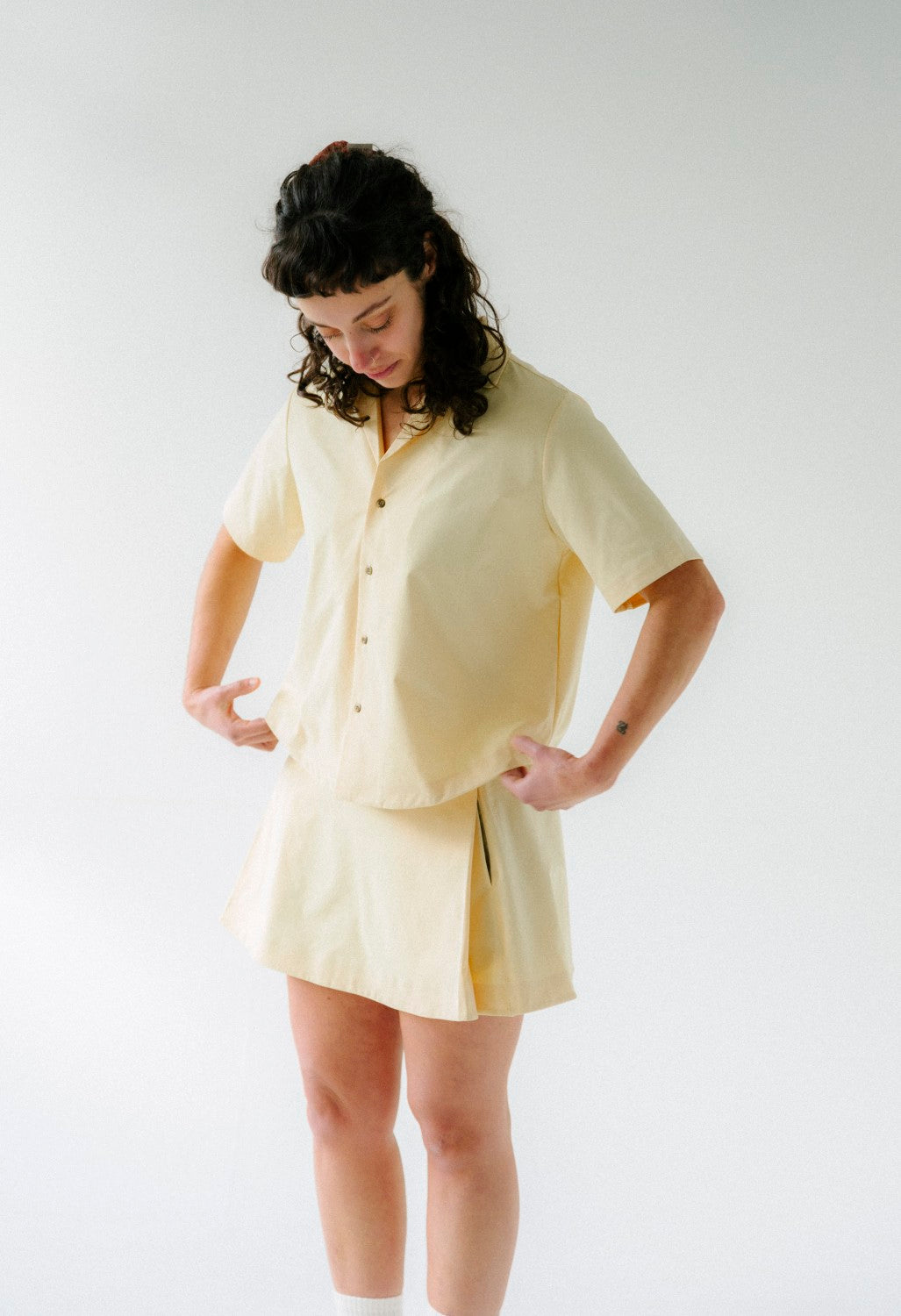 Hikerkind Women's Venture Camp Shirt 01 - Buckwheat