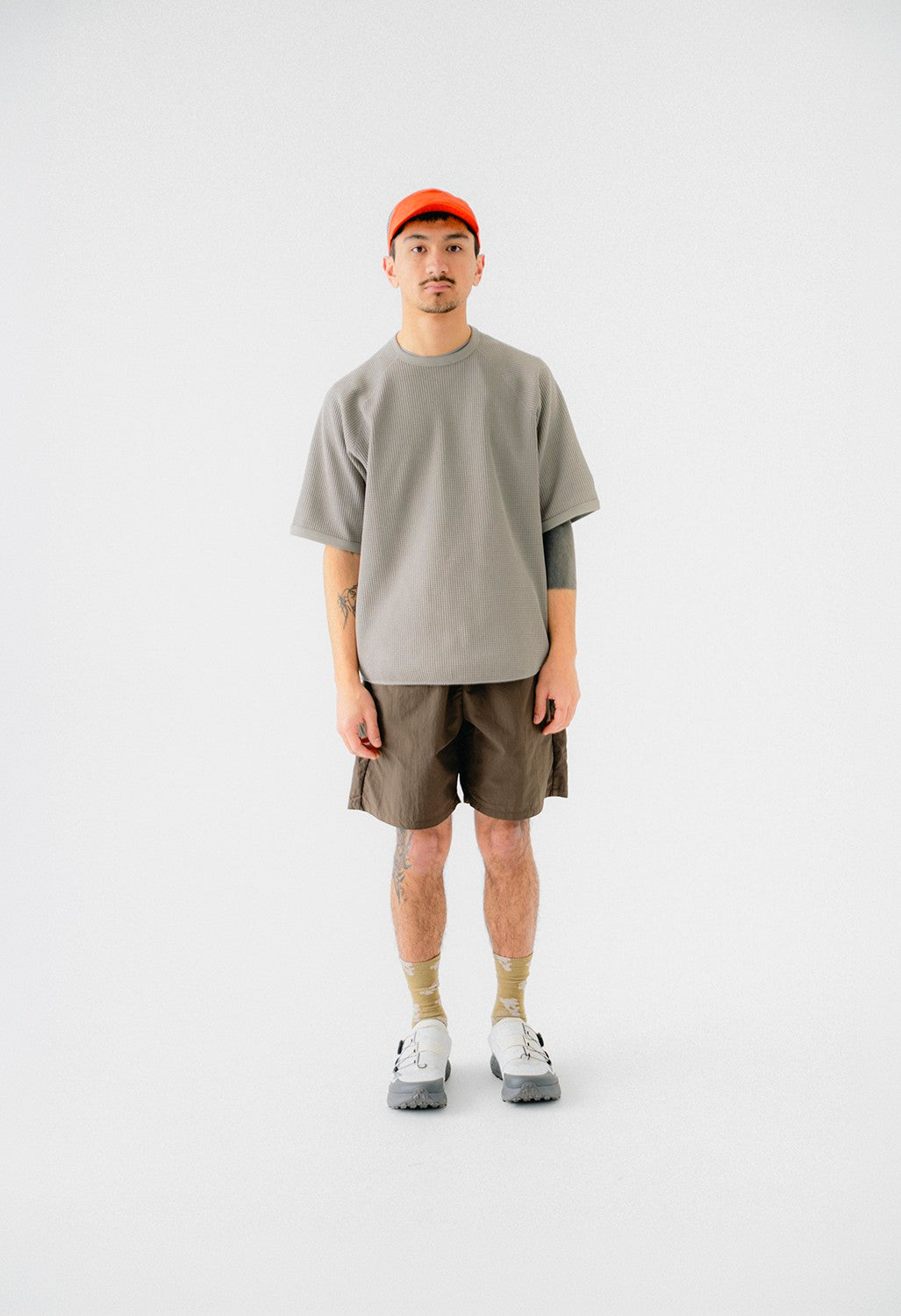 Goldwin Men's Nylon Shorts - Jet Brown