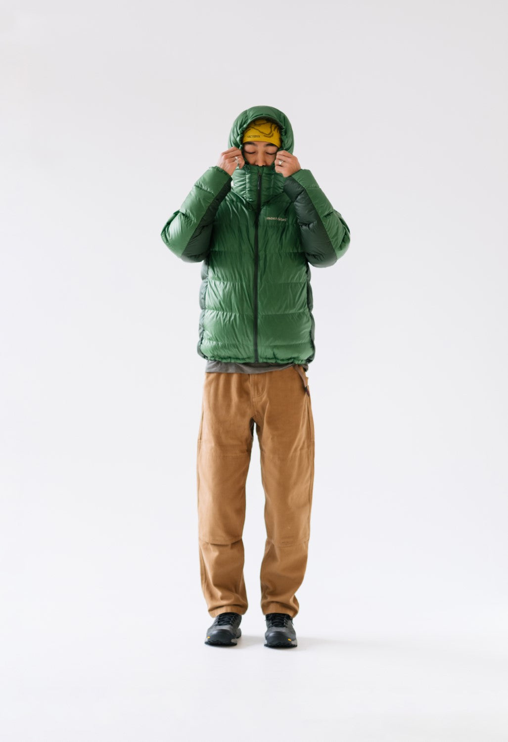 Montbell Men's Alpine Down Parka Jacket Evergreen Dark