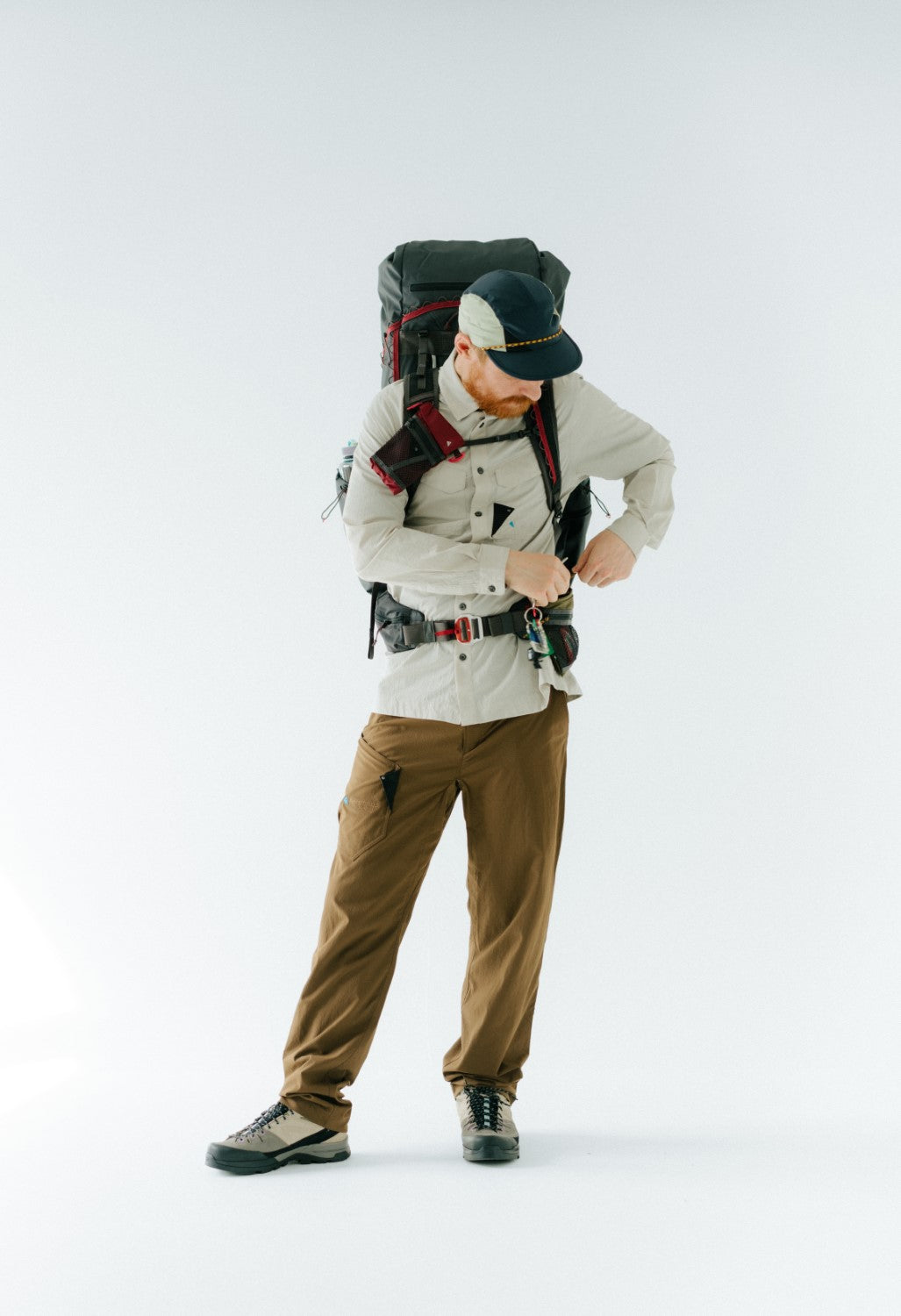 Klattermusen Algir Lanyard Pocket - Burnt Russet