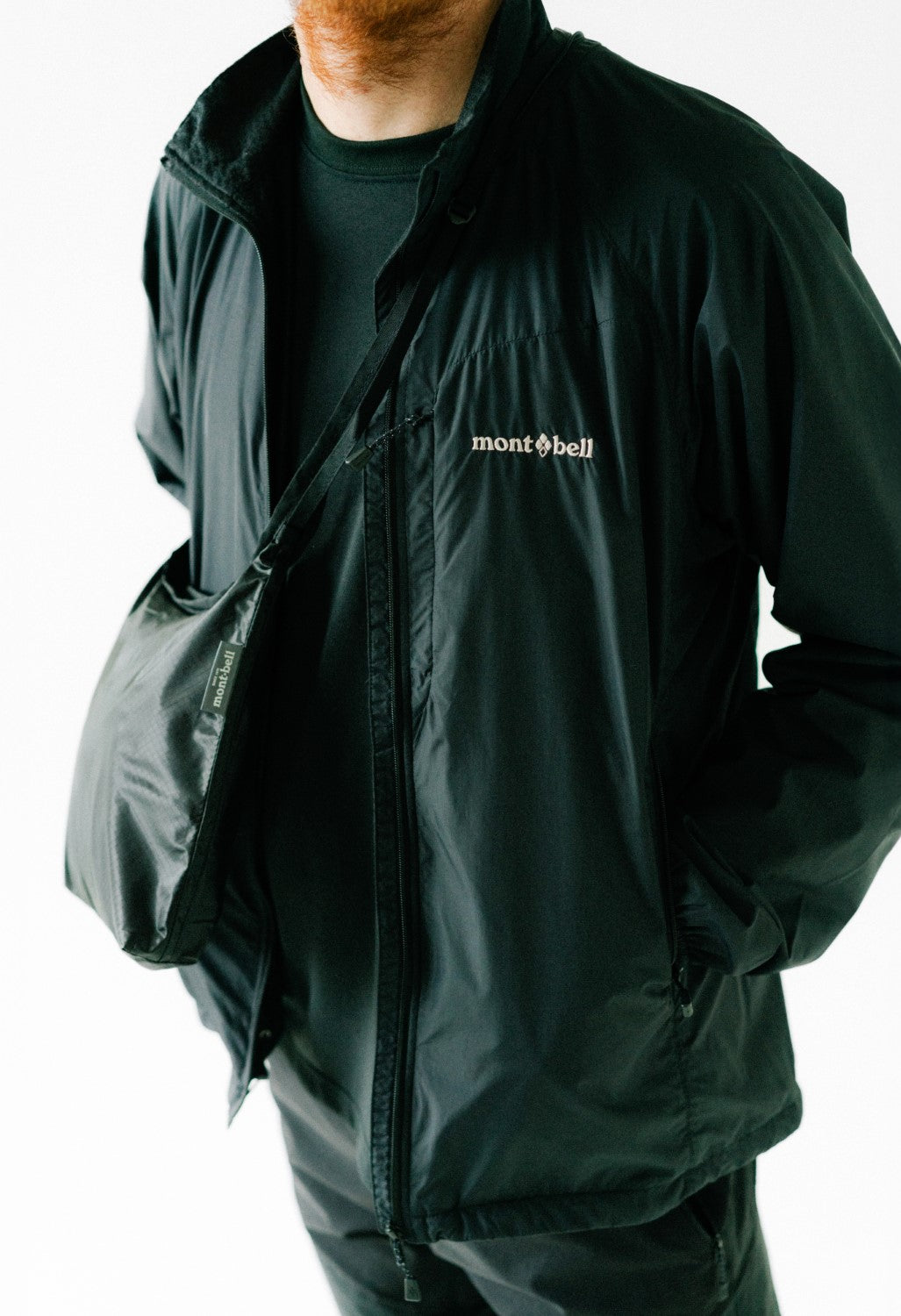 Montbell Men's Light Shell Outer Jacket - Black – Outsiders Store UK