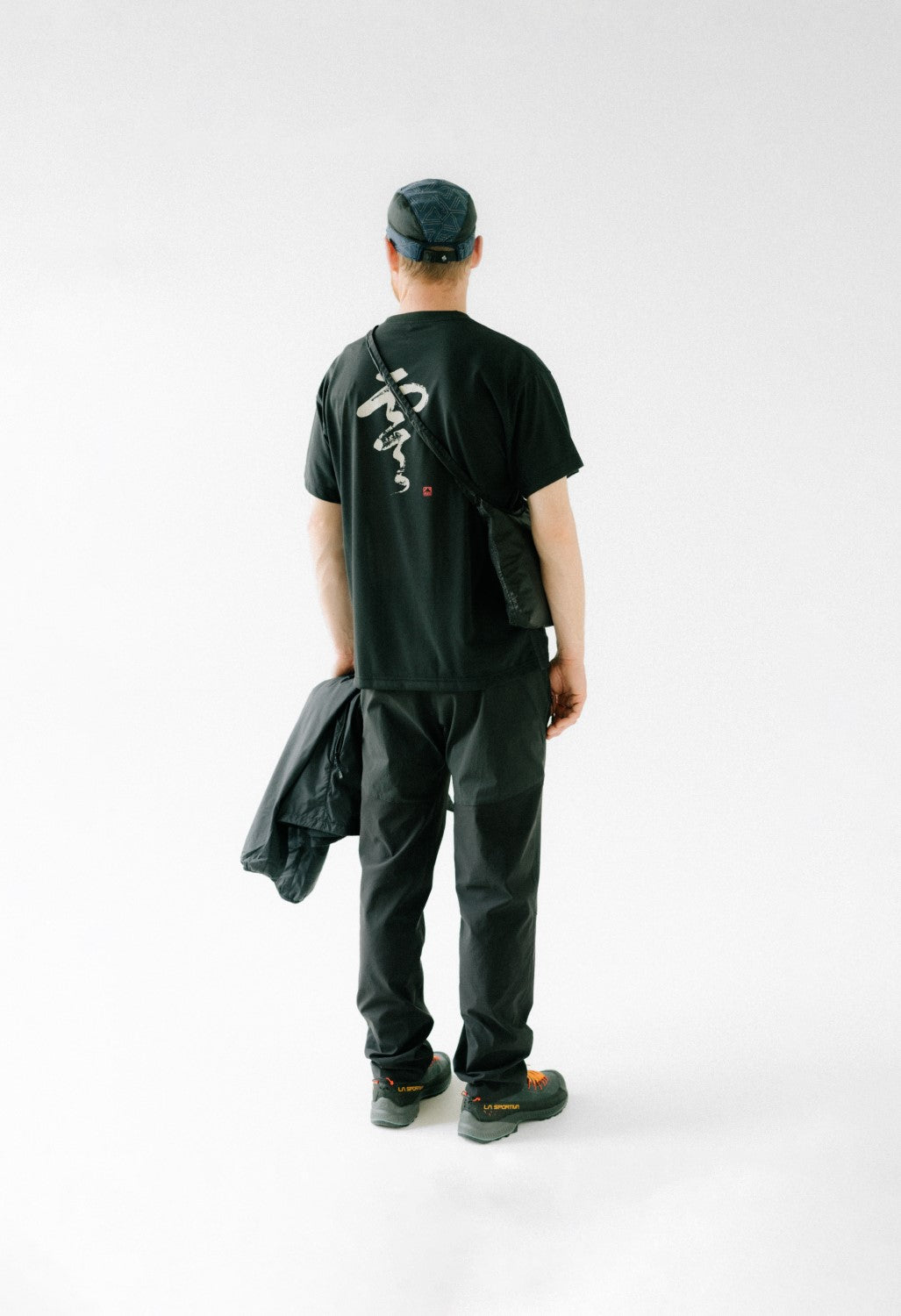 Montbell Men's Wickron Calligraphy Zero T-Shirt - Black