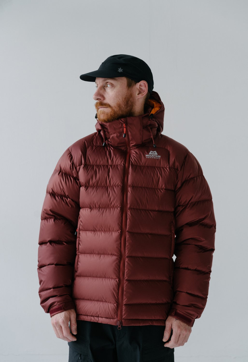 Mountain Equipment Lightline Drilite Men's Down Jacket - Fired Brick