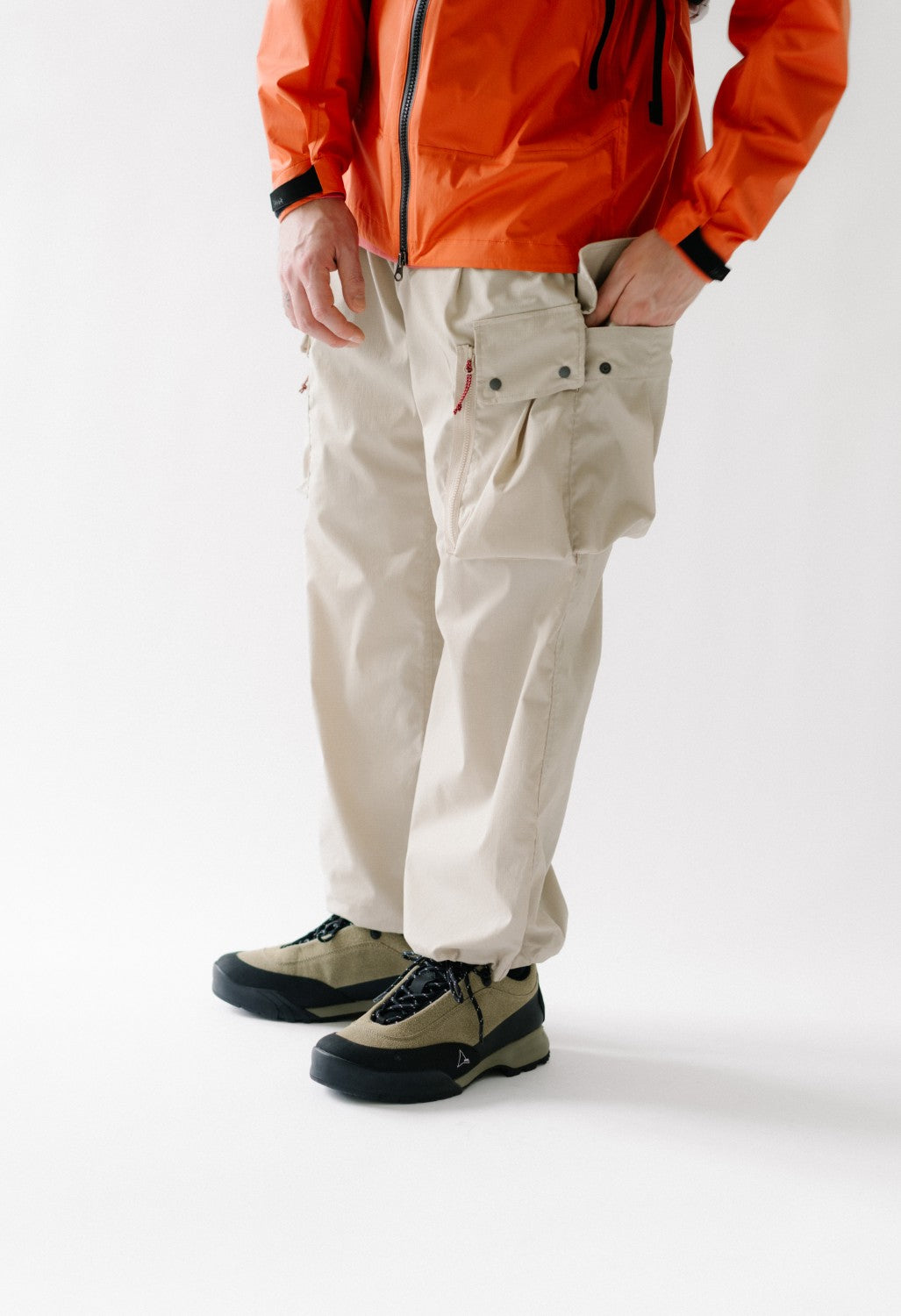 Nanga Men's Hinoc Ripstop Field Cargo Pants - Light Grey
