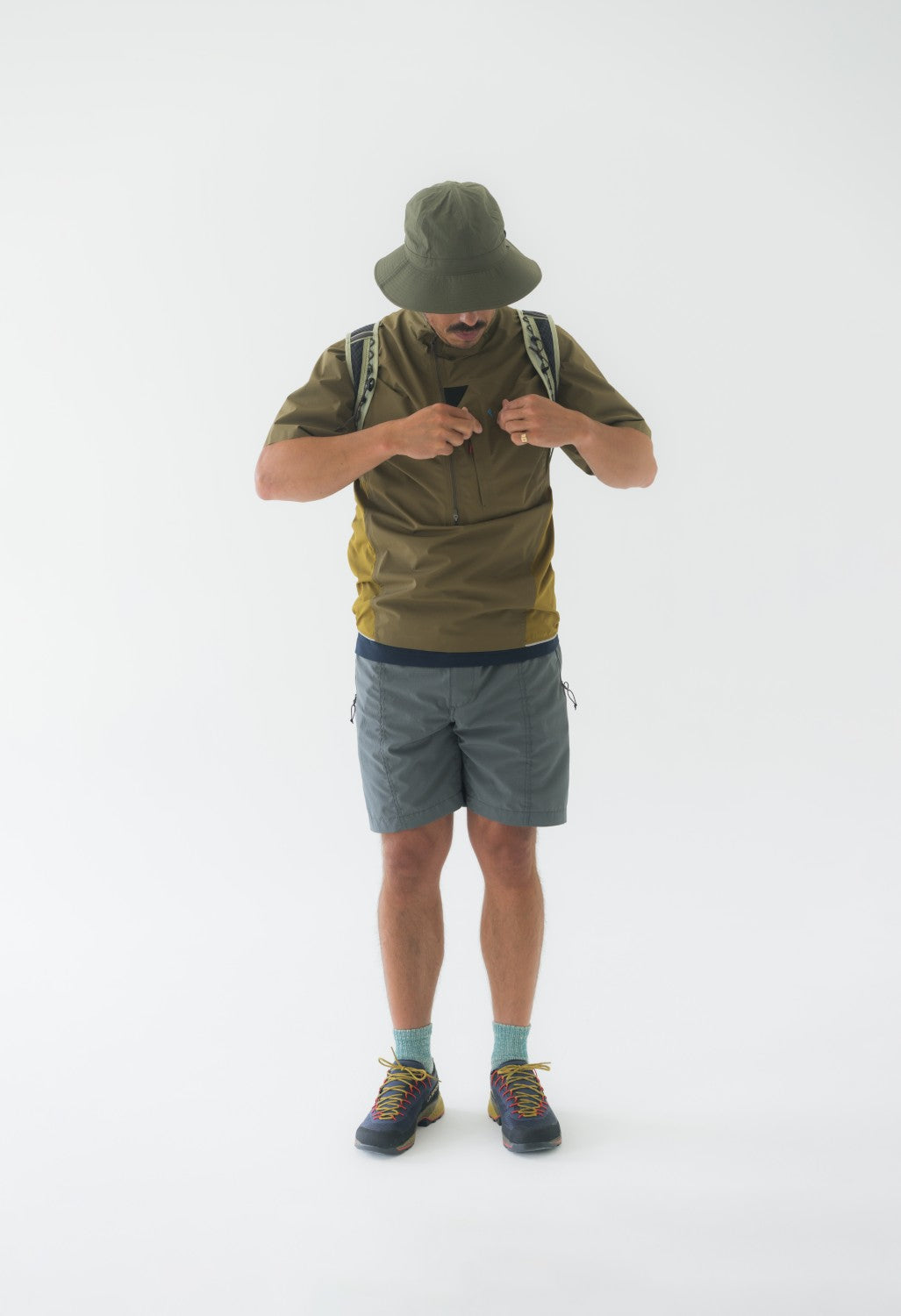 Klattermusen Men's Vidre Zip SS Jacket - Olive