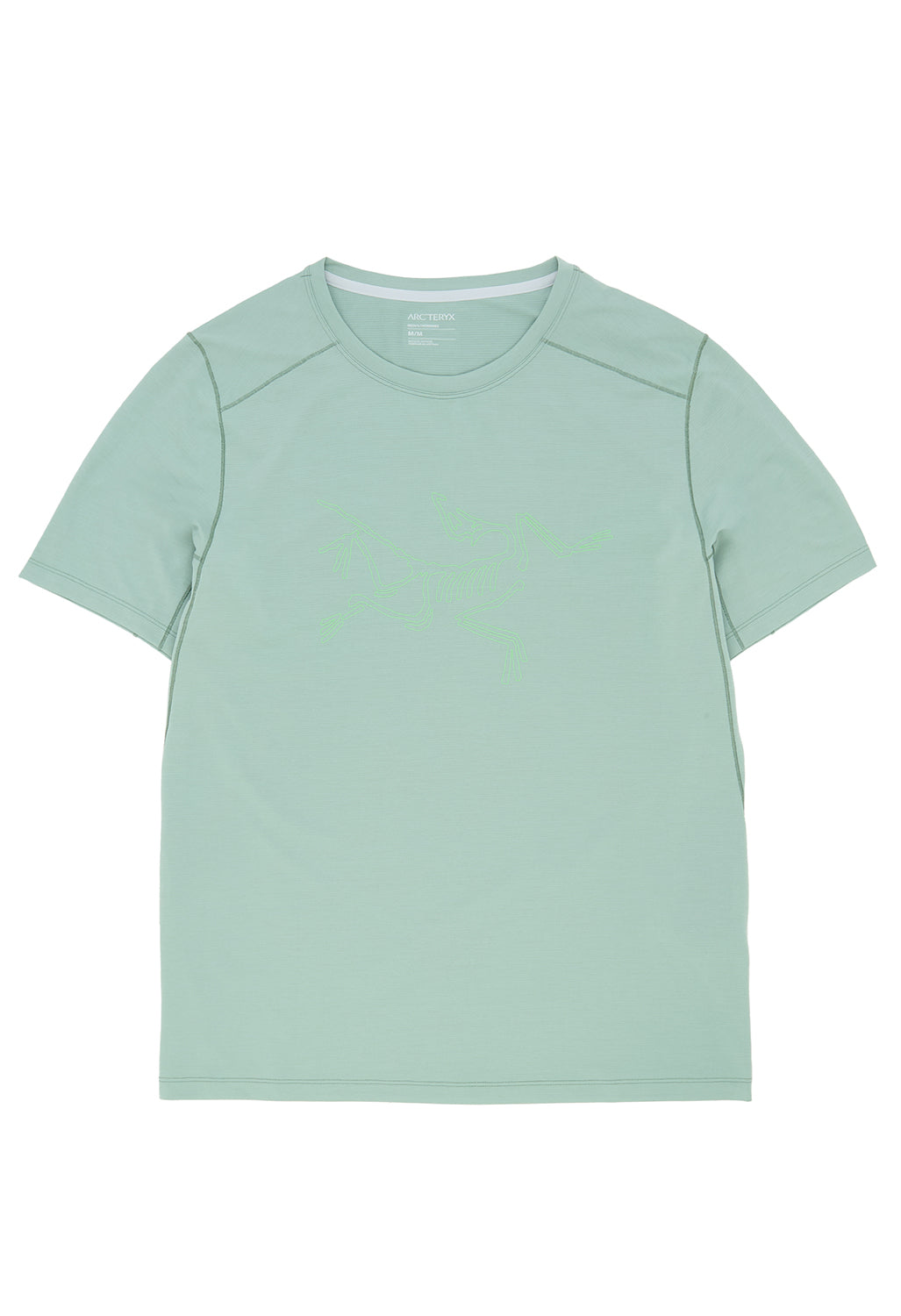 Arc'teryx Men's Cormac Logo T-Shirt - Stone Green Heather