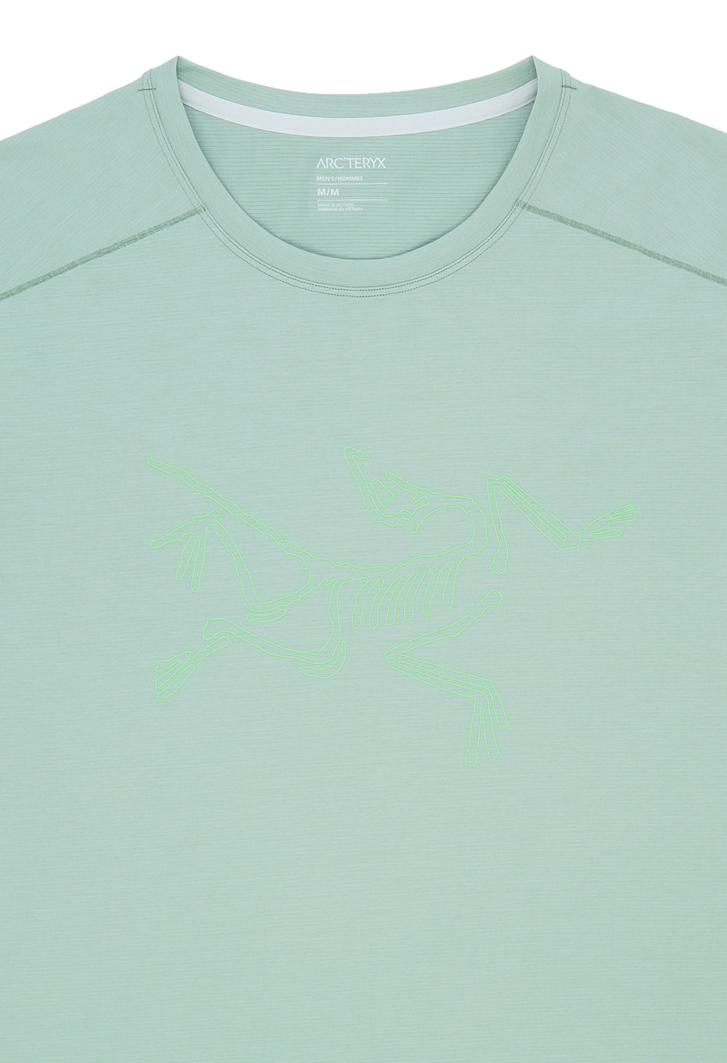 Arc'teryx Men's Cormac Logo T-Shirt - Stone Green Heather