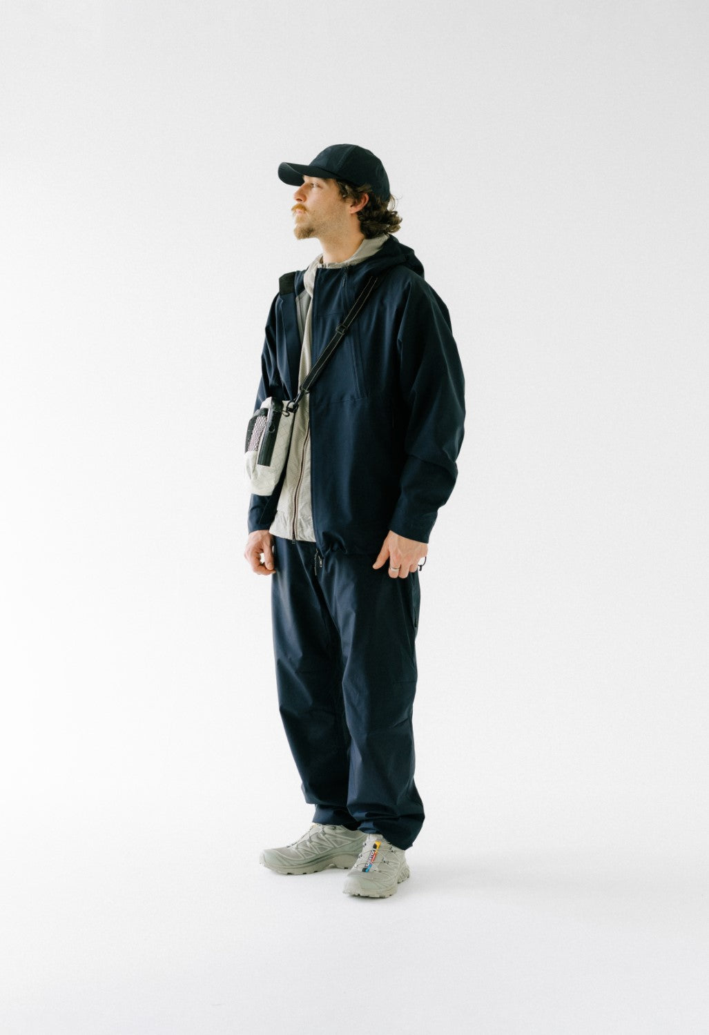 Men's 3L Waterproof Shell Jacket - Dark Navy