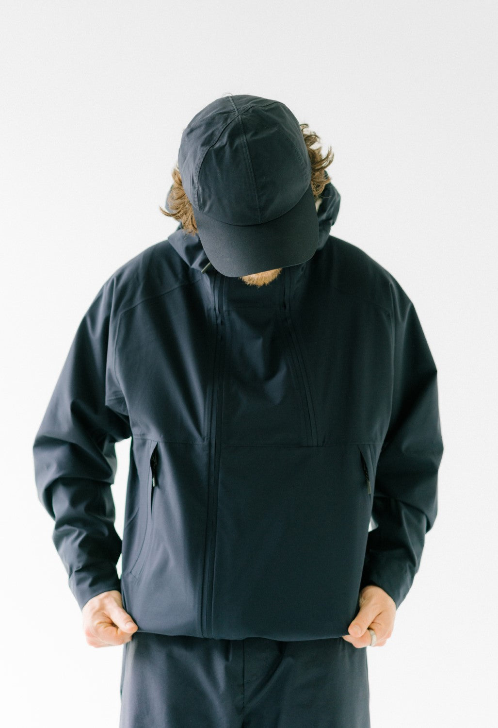 Men's 3L Waterproof Shell Jacket - Dark Navy