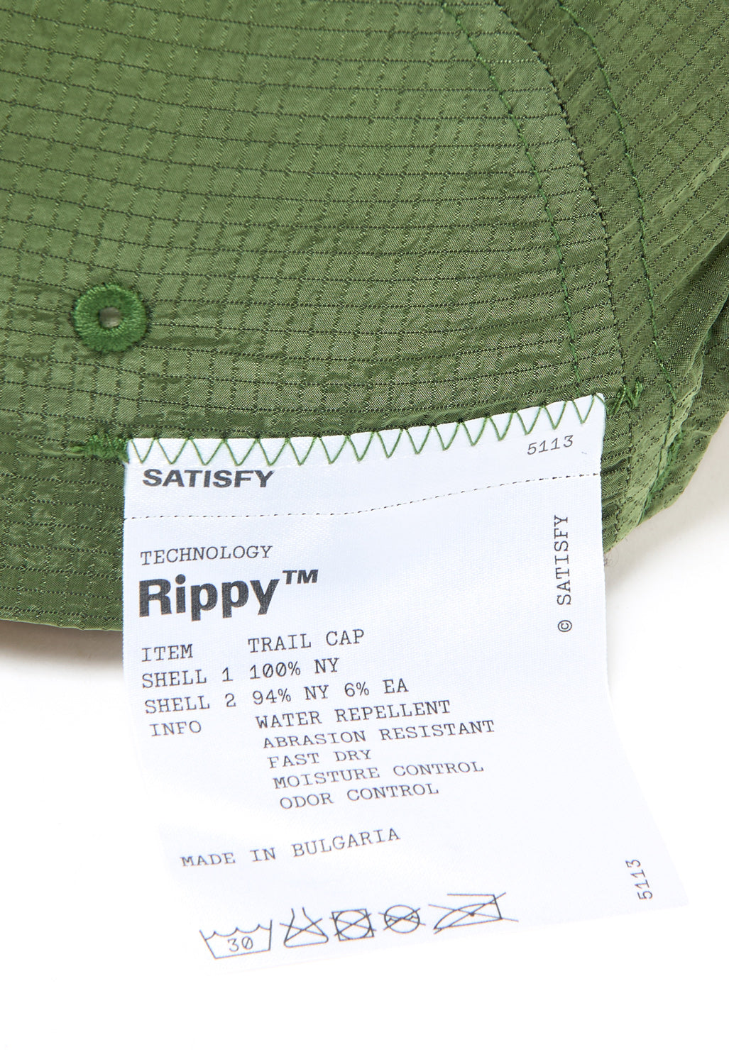 Satisfy Rippy Trail Cap - Green