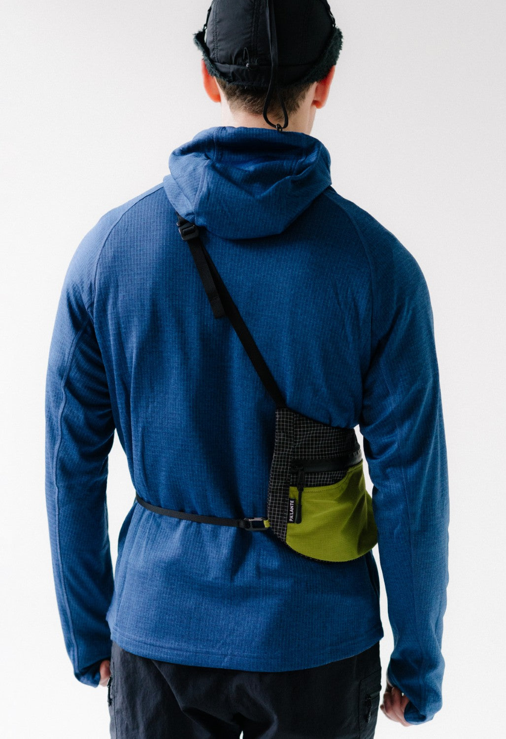 Pa'lante Packs Grid Fleece - Blue