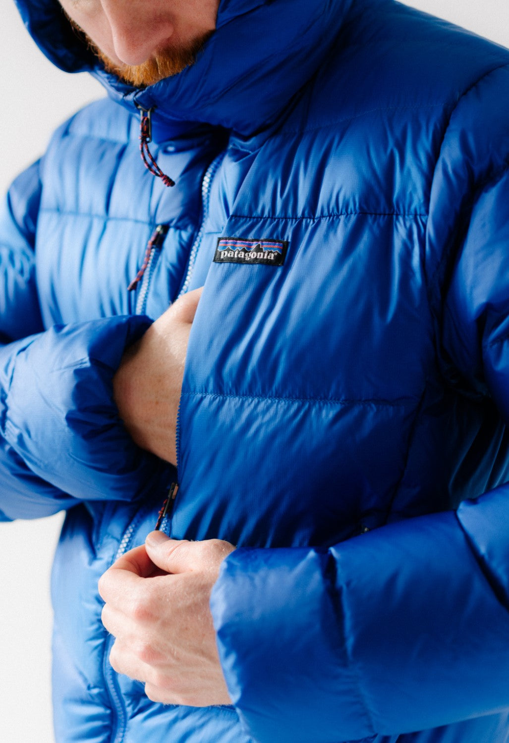 Patagonia Men's Fitz Roy Down Hoody - Endless Blue – Outsiders Store UK