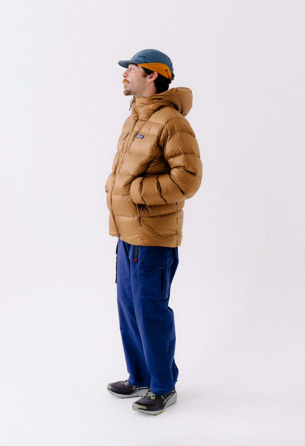 Gramicci Men's Herringbone Cargo Pants - Navy
