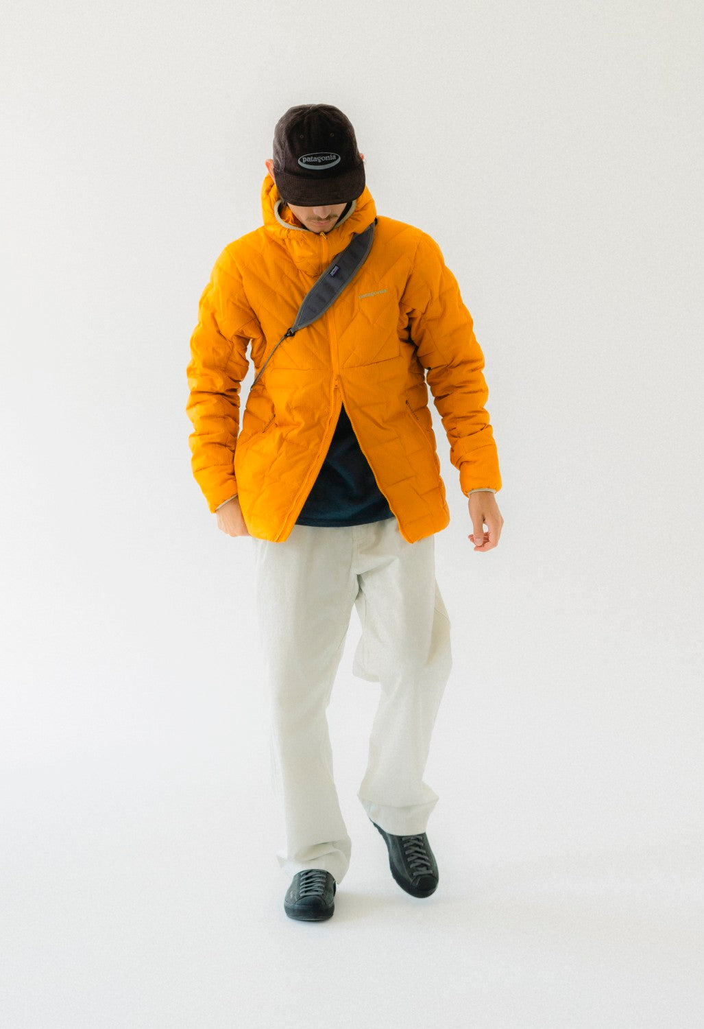 Patagonia Men's Durable Down Hoody - Autumn Orange