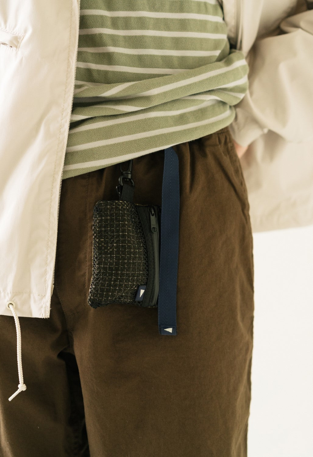 Pilgrim Surf + Supply Zip Wallet - Khaki