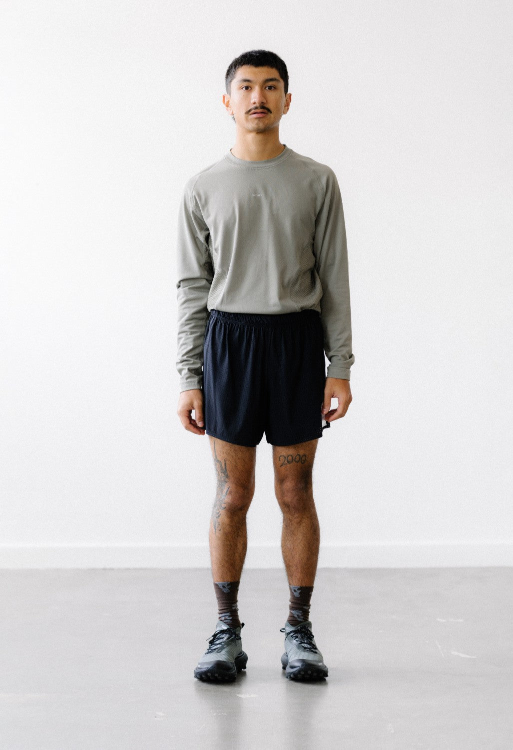 Satisfy Men's FuzzFleece Octa Long Sleeve T-Shirt - Vetiver