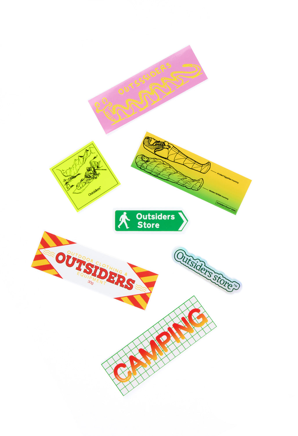 Outsiders Sticker Pack #1