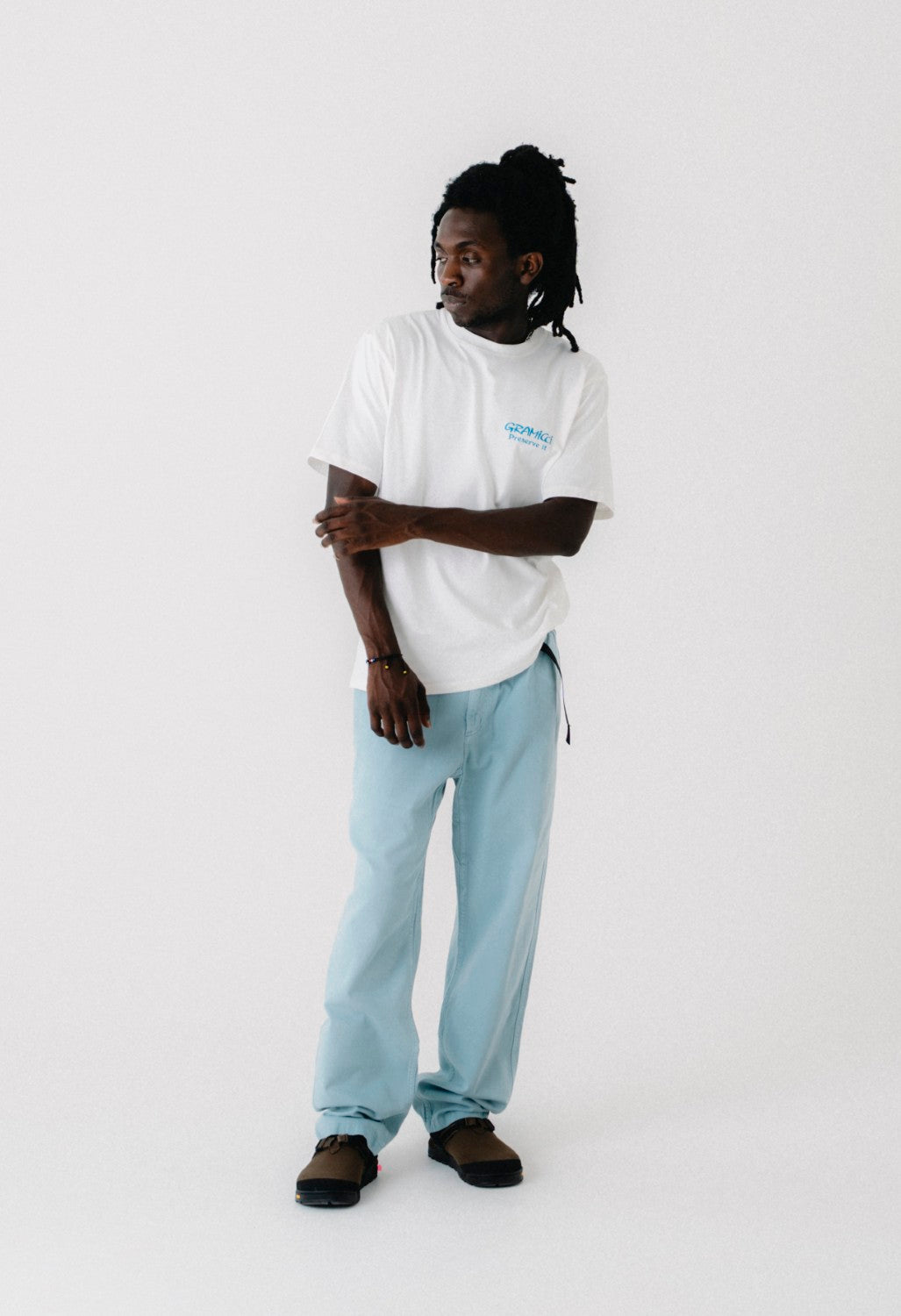 Gramicci Earth Tee - White