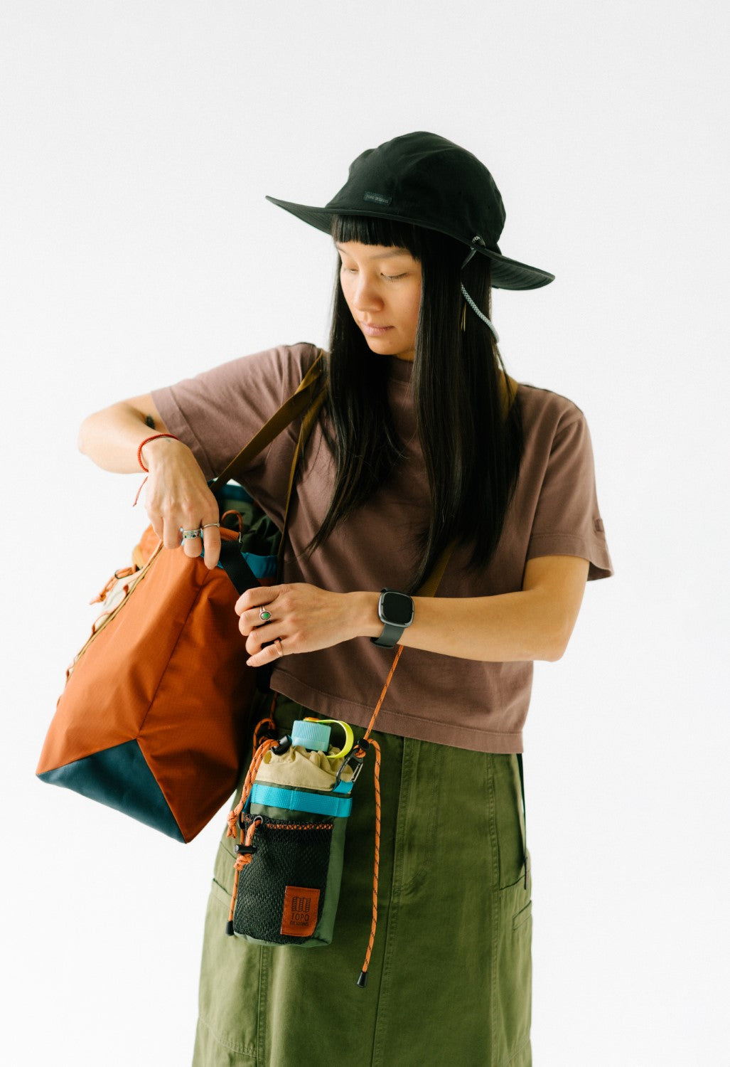 Topo Designs Mountain Hydro Sling - Olive