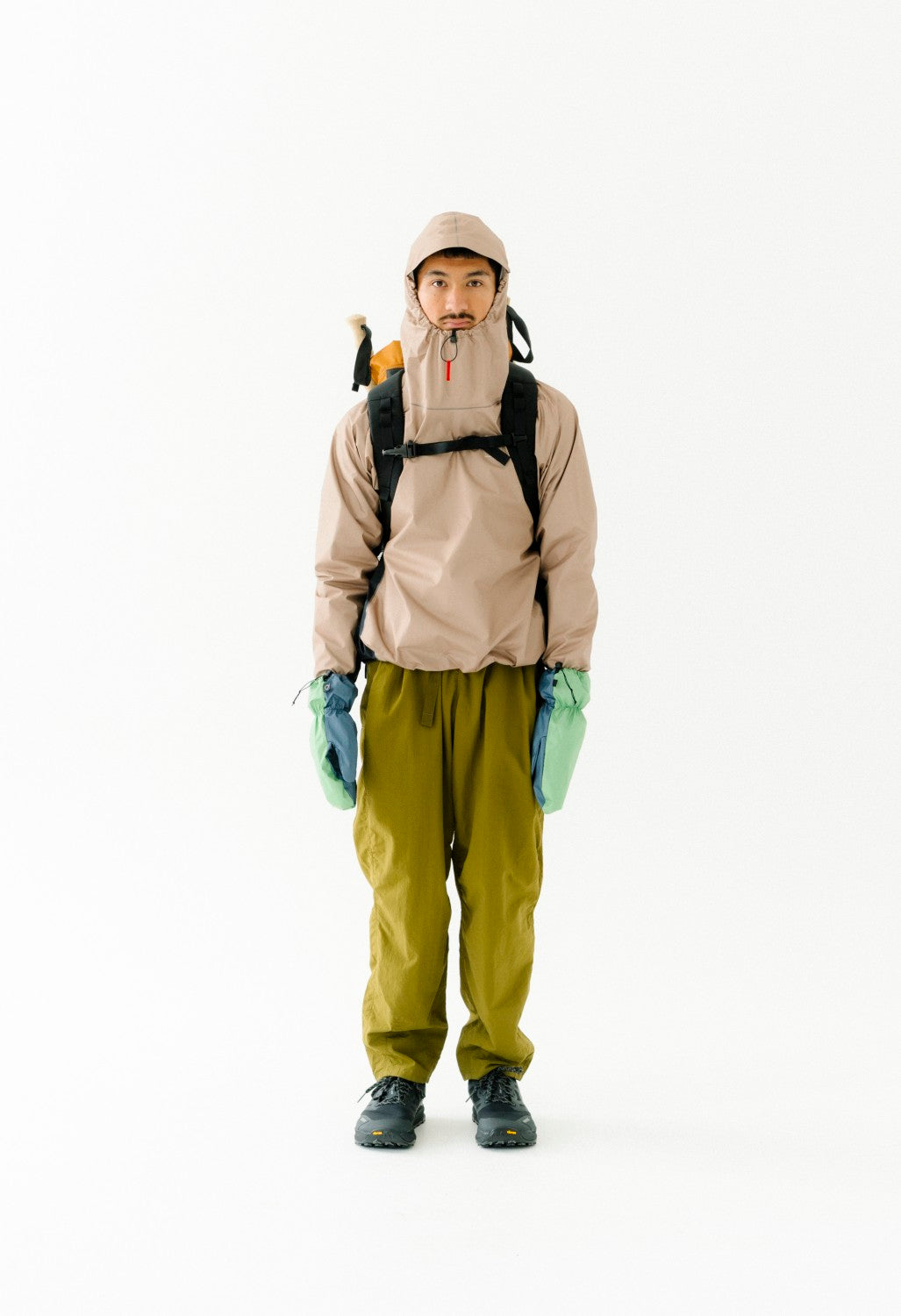 Yamatomichi 5-Pocket Wide Pants - Tall - Olive Khaki