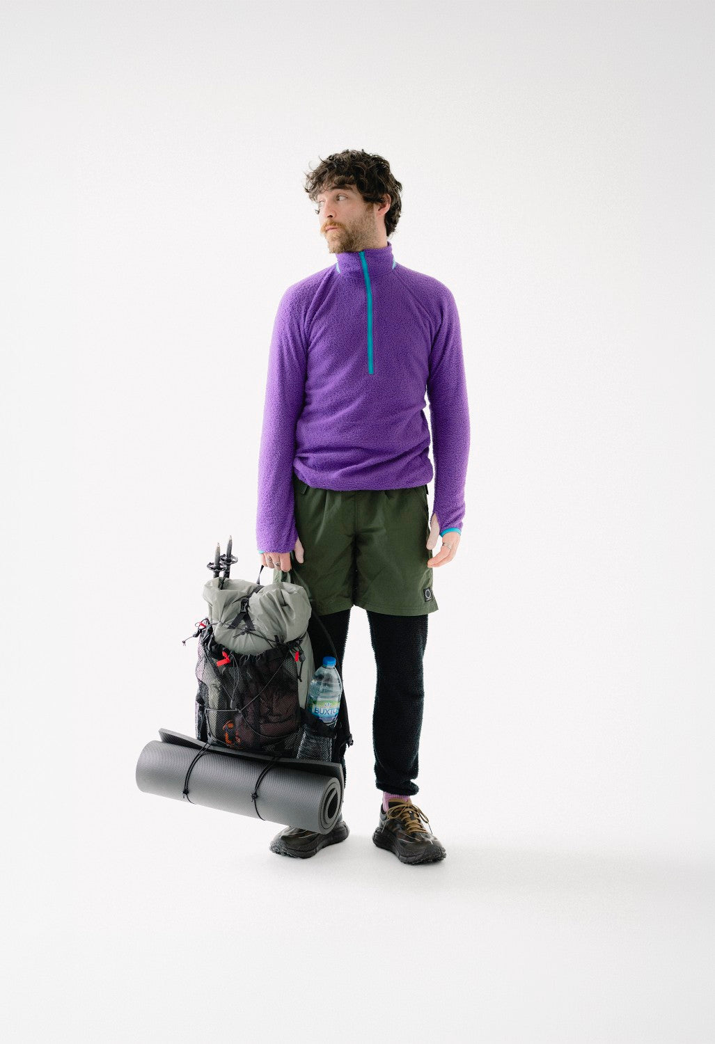 Yamatomichi Active Pullover - Purple