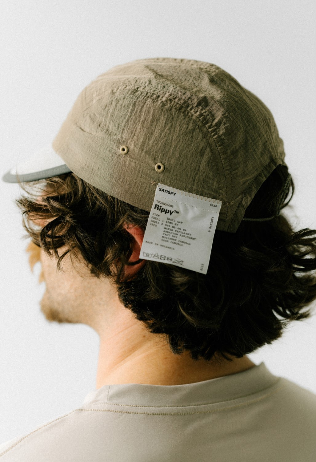 Satisfy Rippy Trail Cap - Beige