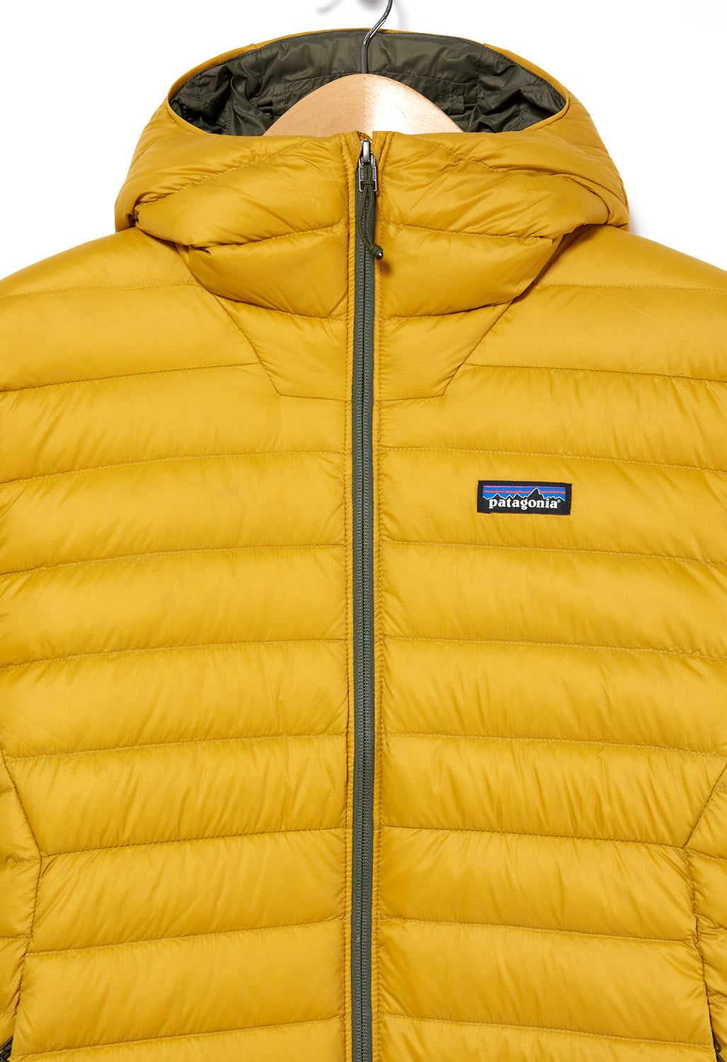 Patagonia Men's Down Sweater Hoodie Cabin Gold Outsiders Store UK