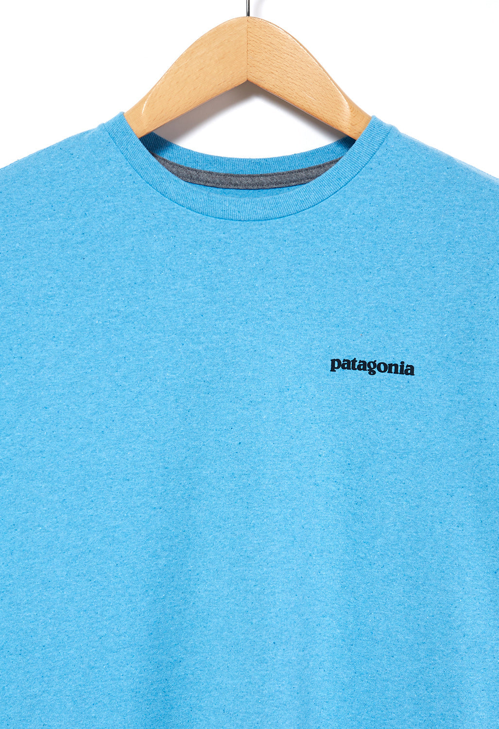 Patagonia P6 Logo Men's Responsibili-Tee - Lago Blue