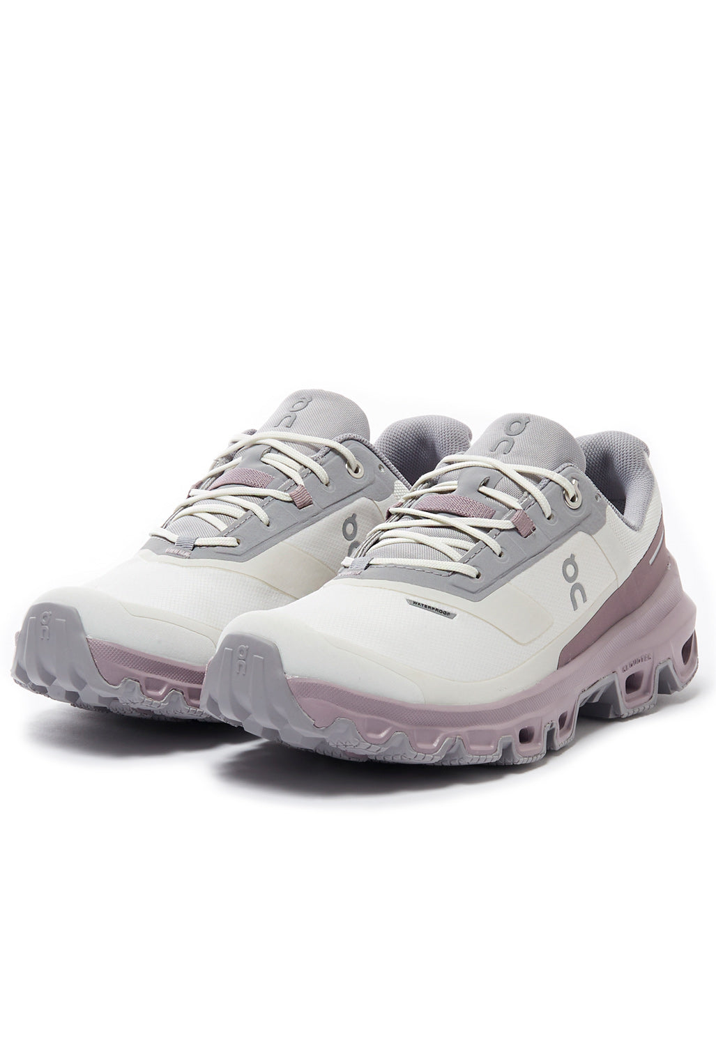 On Cloudventure Waterproof Women's Trail Shoes - Ice/Heron