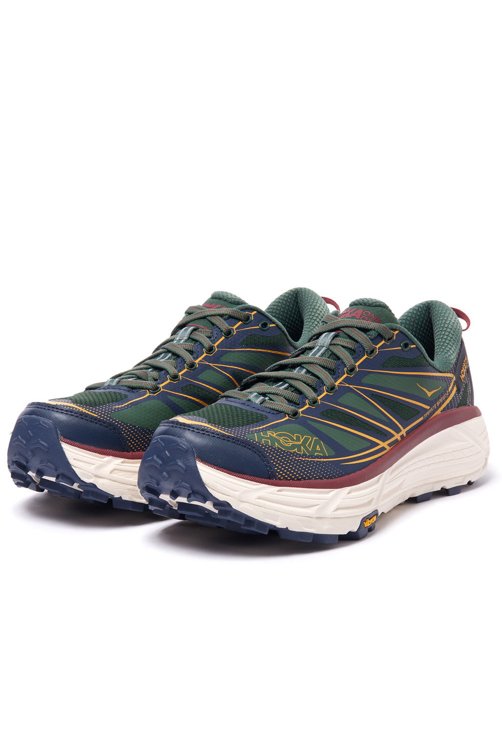 Hoka Unisex Mafate Speed 2 Trainers - Mountain View/Outer Space