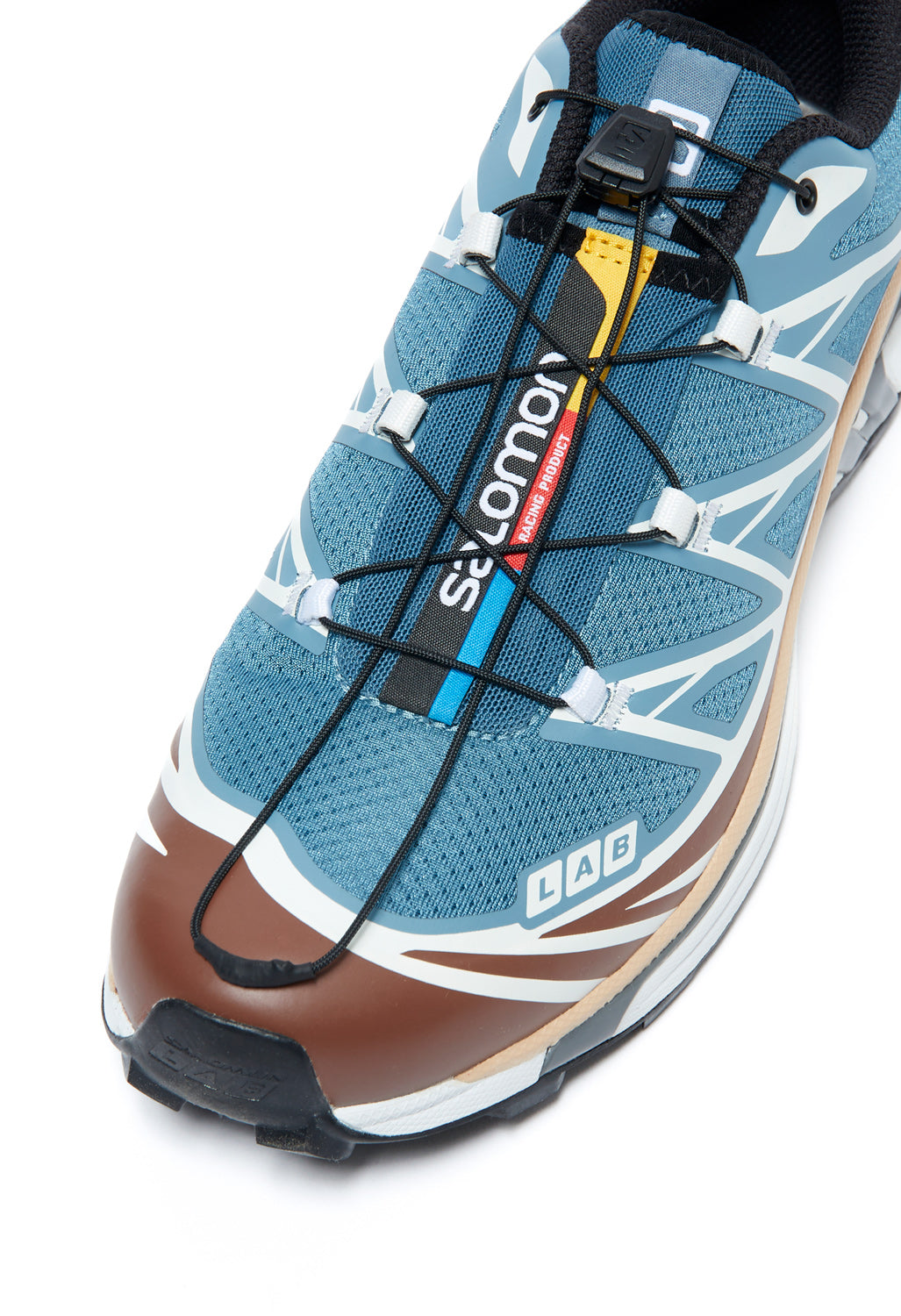 Salomon XT-6 Trainers - Aegean Blue / Tortoise Shell / Hazelnut