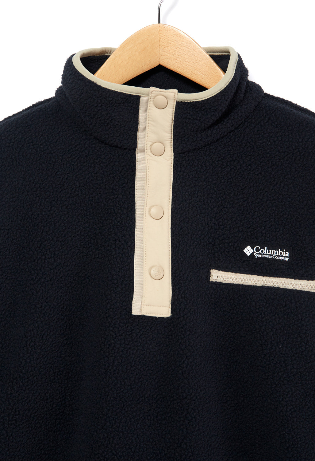 Columbia Women's Helvetia Cropped Half Snap Fleece - Black