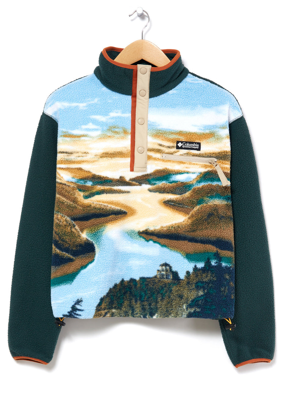 Columbia Women's Helvetia Cropped Half Snap Fleece 14