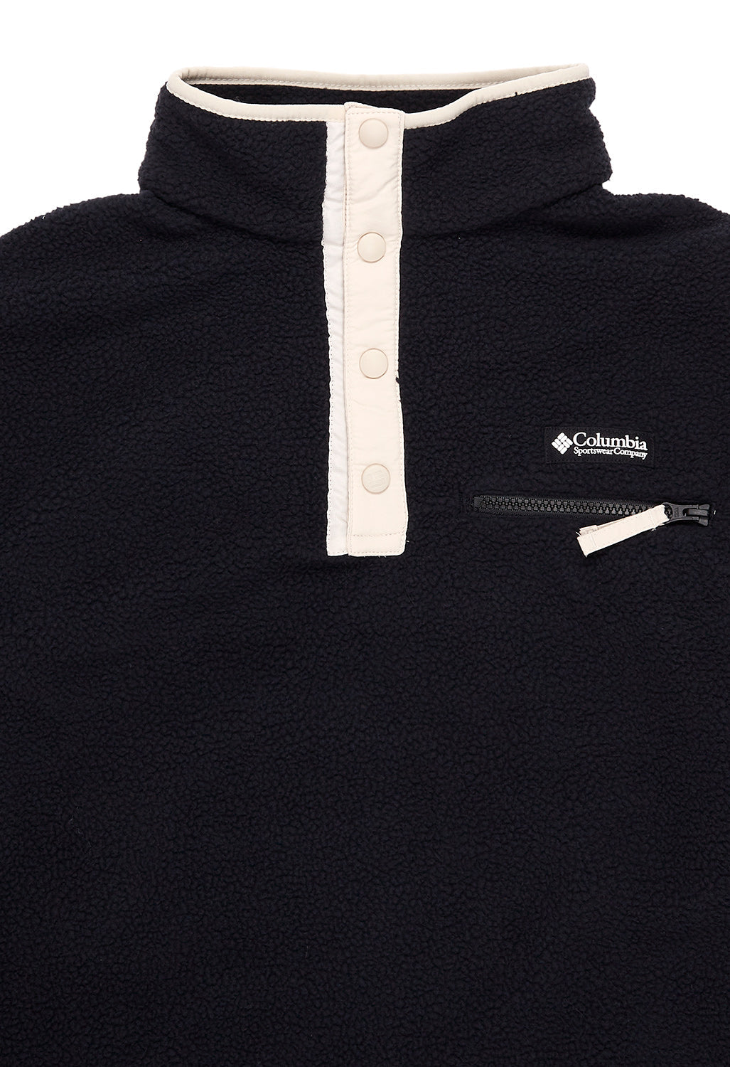 Columbia Women's Helvetia Cropped Half Snap Fleece - Black