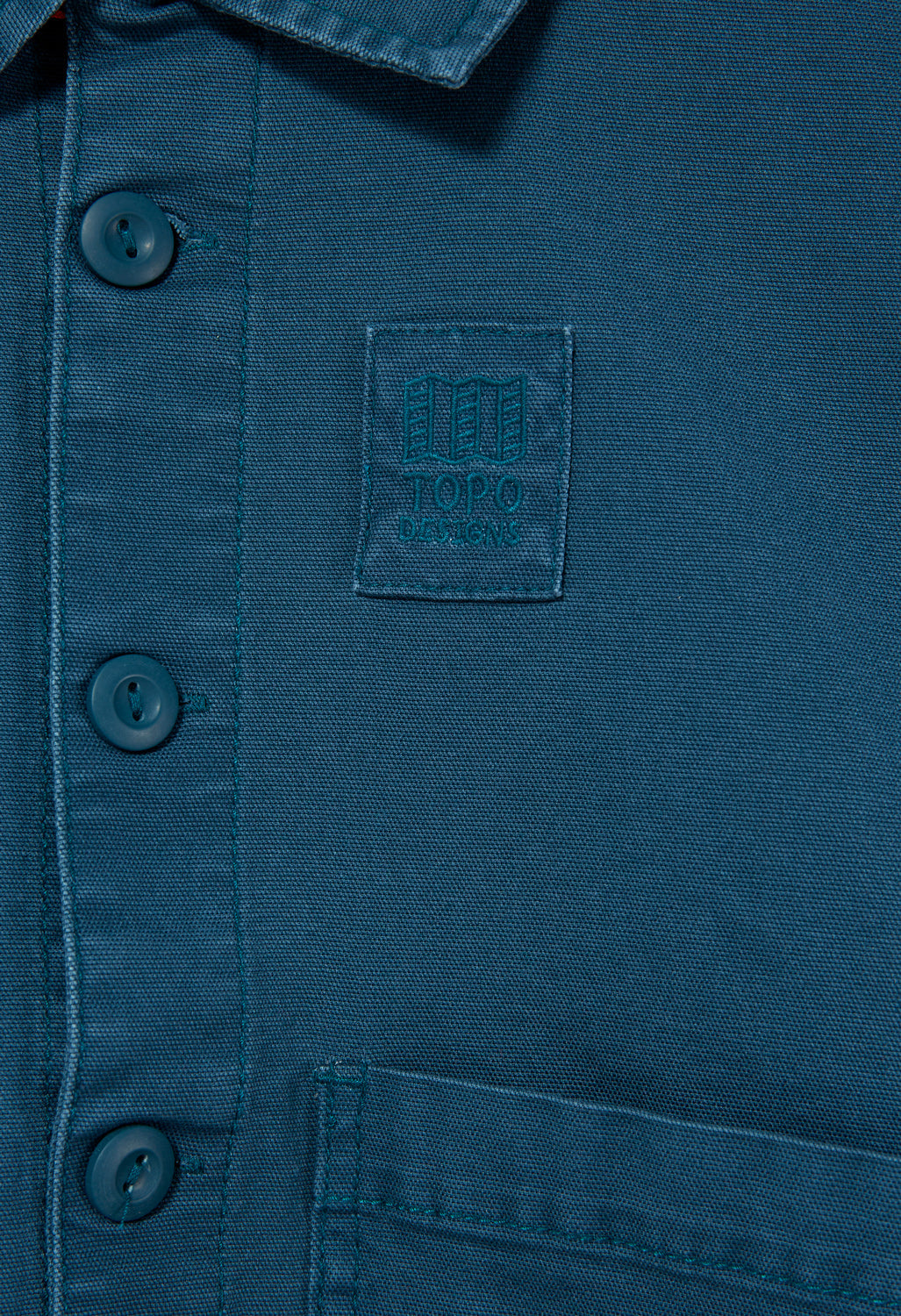 Topo Designs Women's Dirt Jacket - Pond Blue
