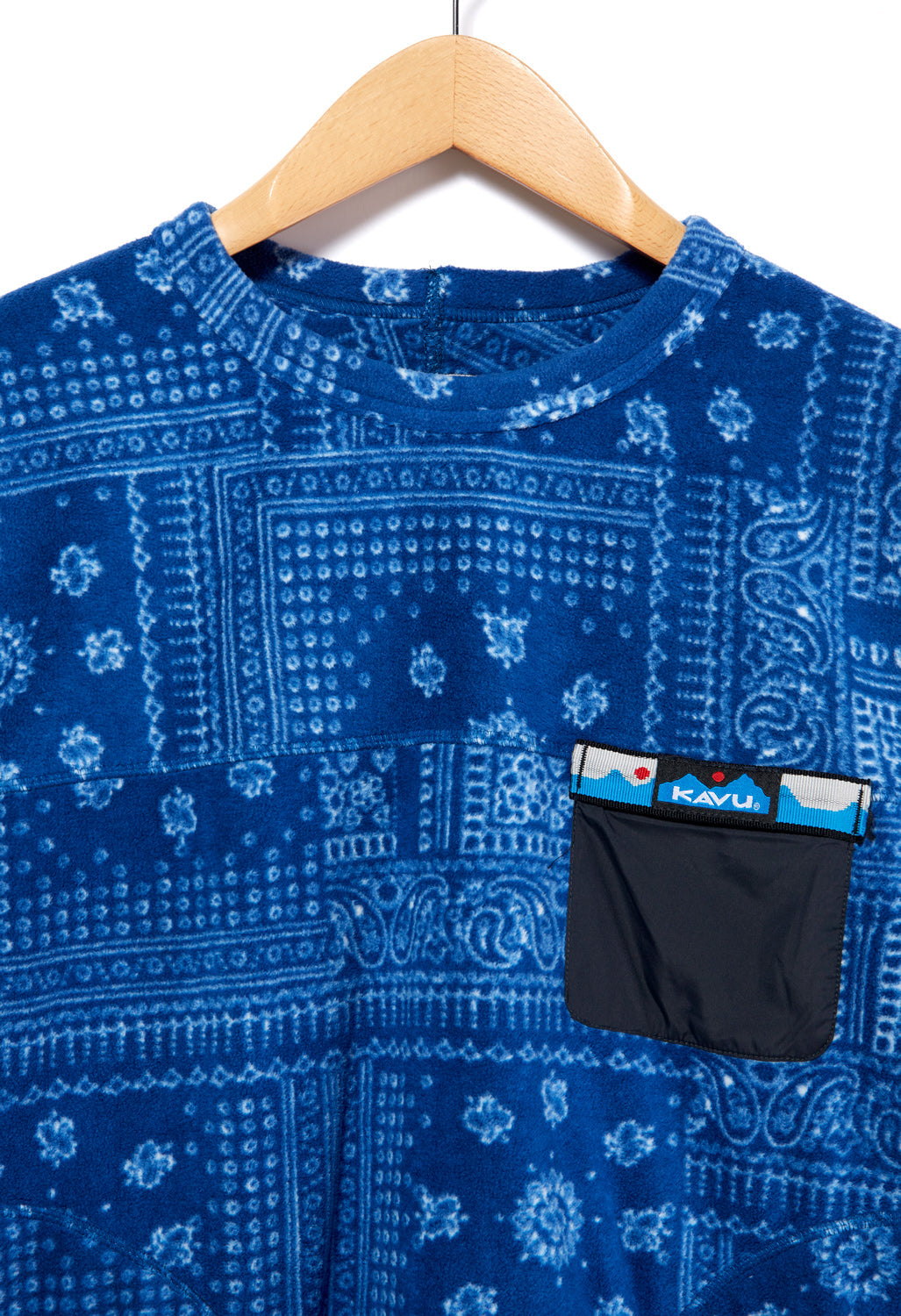 KAVU Women's Kelowna Fleece - Blue Bandana